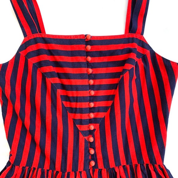 Vintage Lanz Originals Striped Dress - Picture 3 of 7